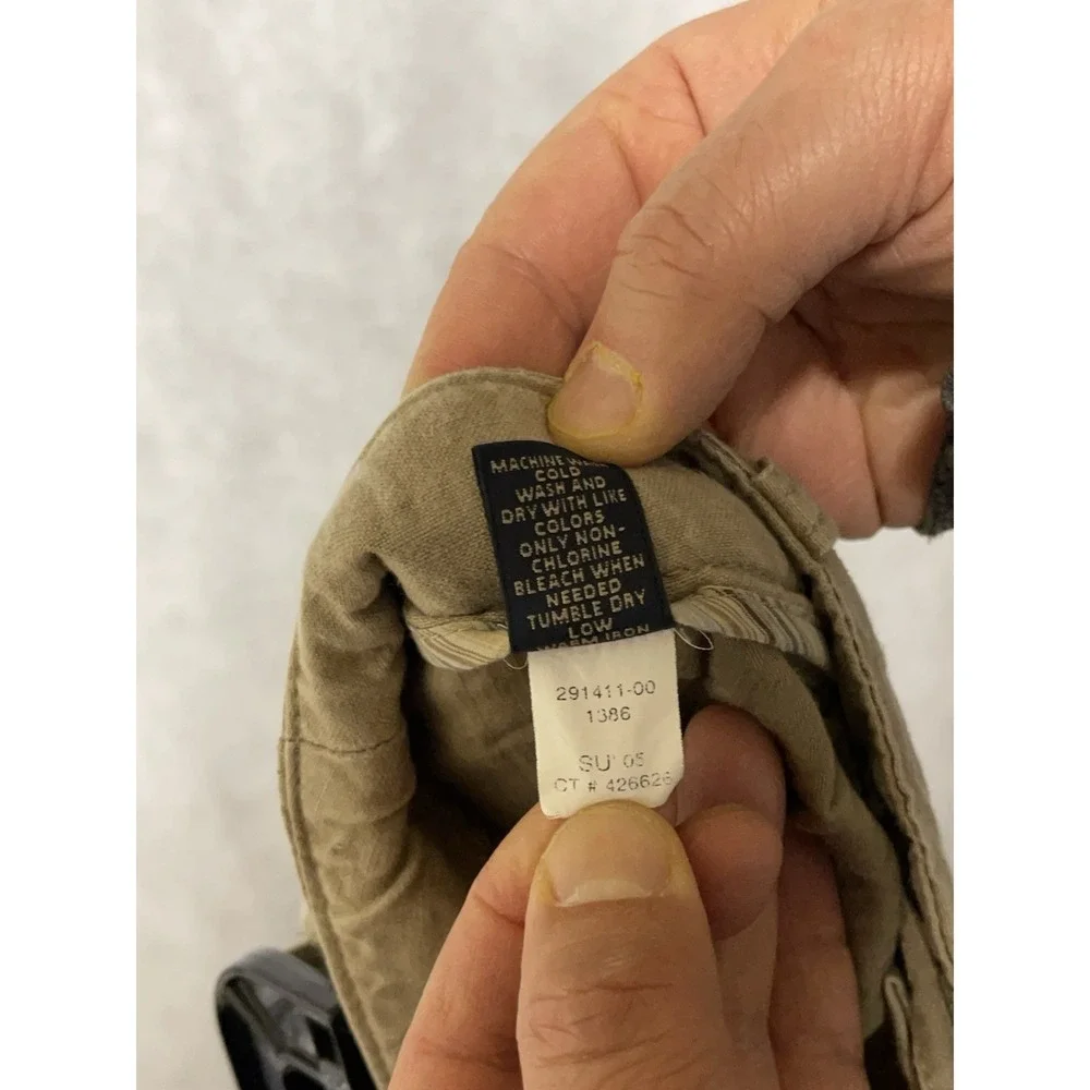 Banana Republic Pants Men 35x33 36x33 Linen Cotton Drawstring Baggy Casual Chino